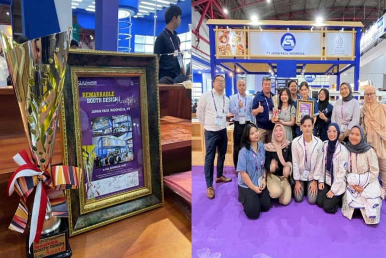 Japan Pack Indonesia Raih Penghargaan &ldquo;Remarkable Booth Design Award&rdquo; di SIAL Interfood 2025
